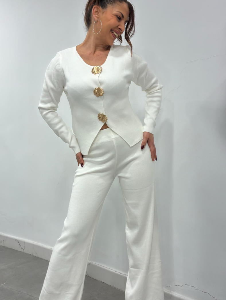 Conjunto de punto blanco  BRISA