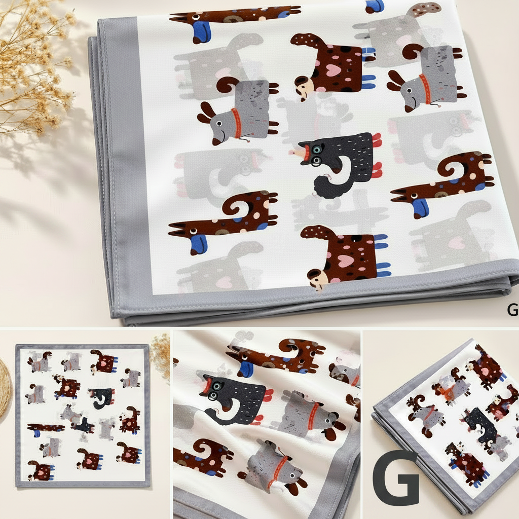 Pañuelos Satén Estampados