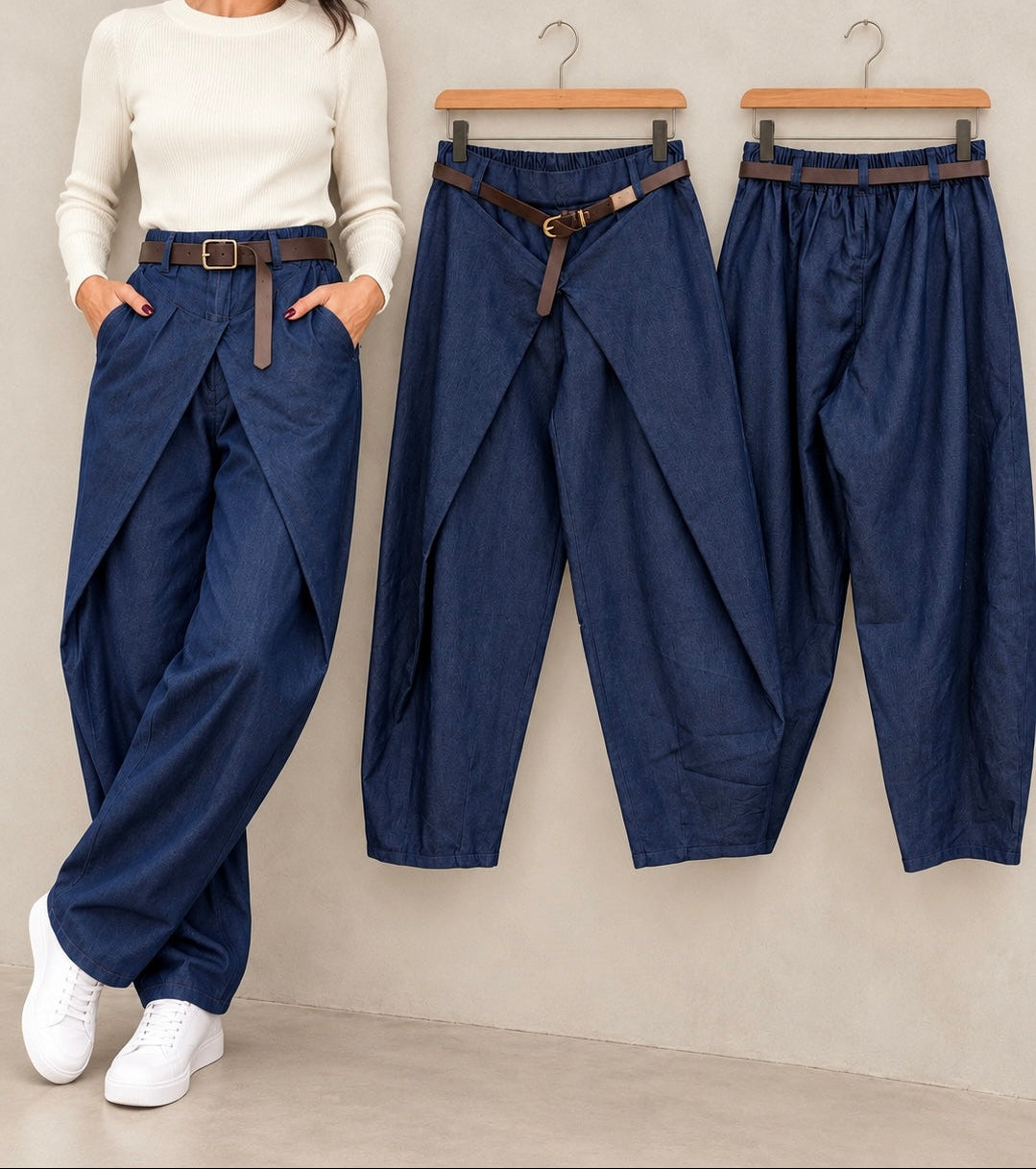 Jeans elastic Origami