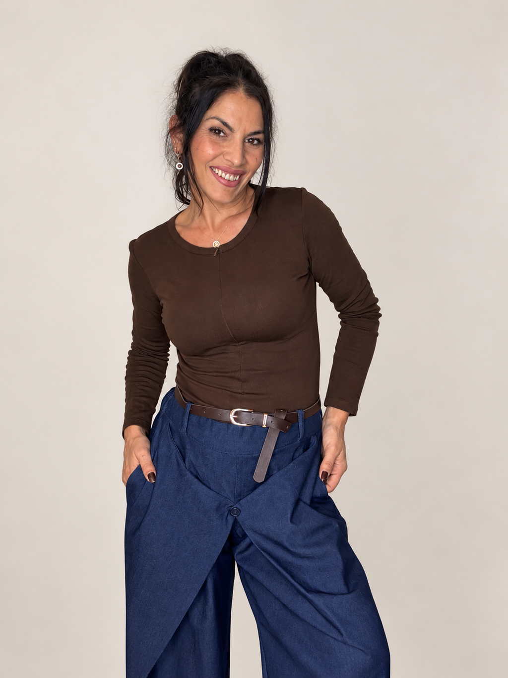 Jeans elastic Origami