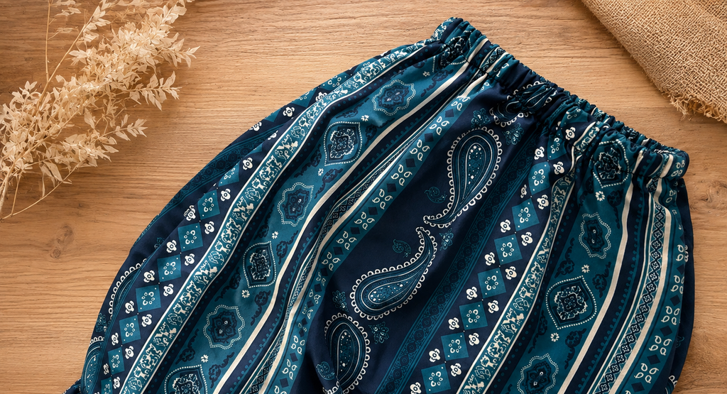 Pantalón Harem Paisley