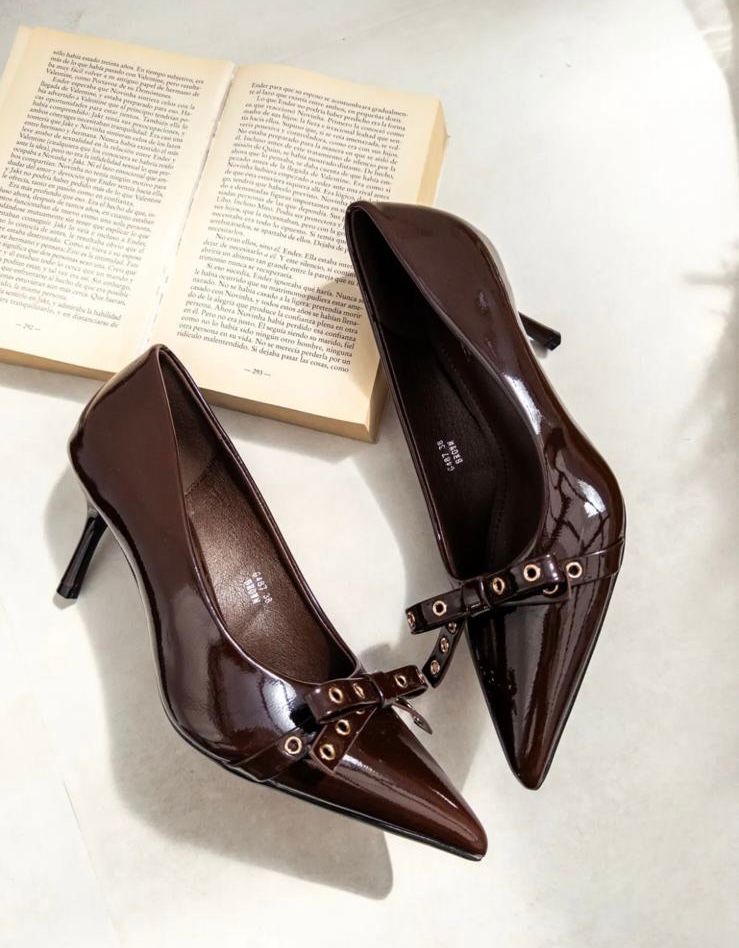 Tacones Bow Dark