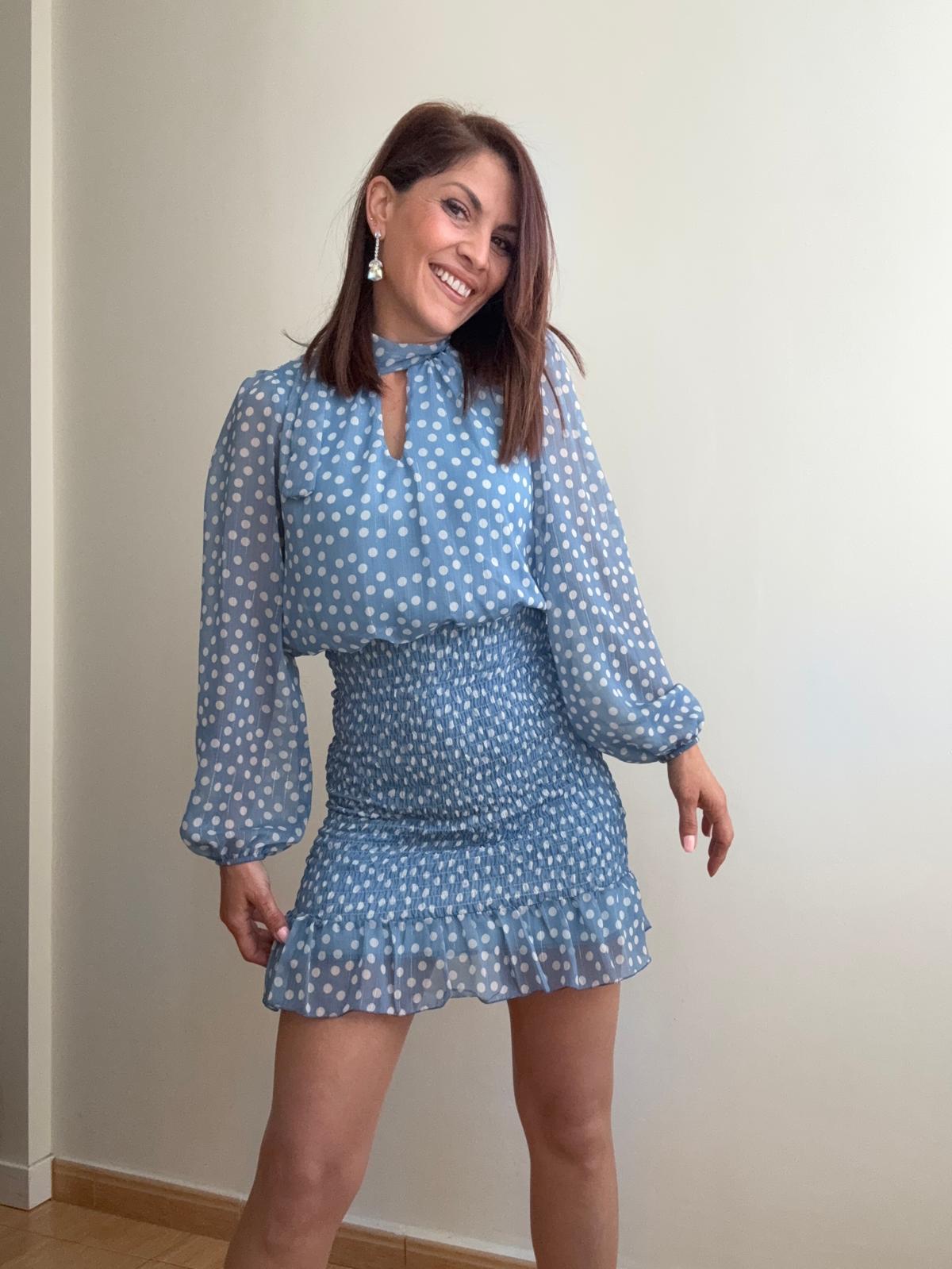 Vestido de lunares BRUMA