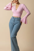 CROP ENCAJE V