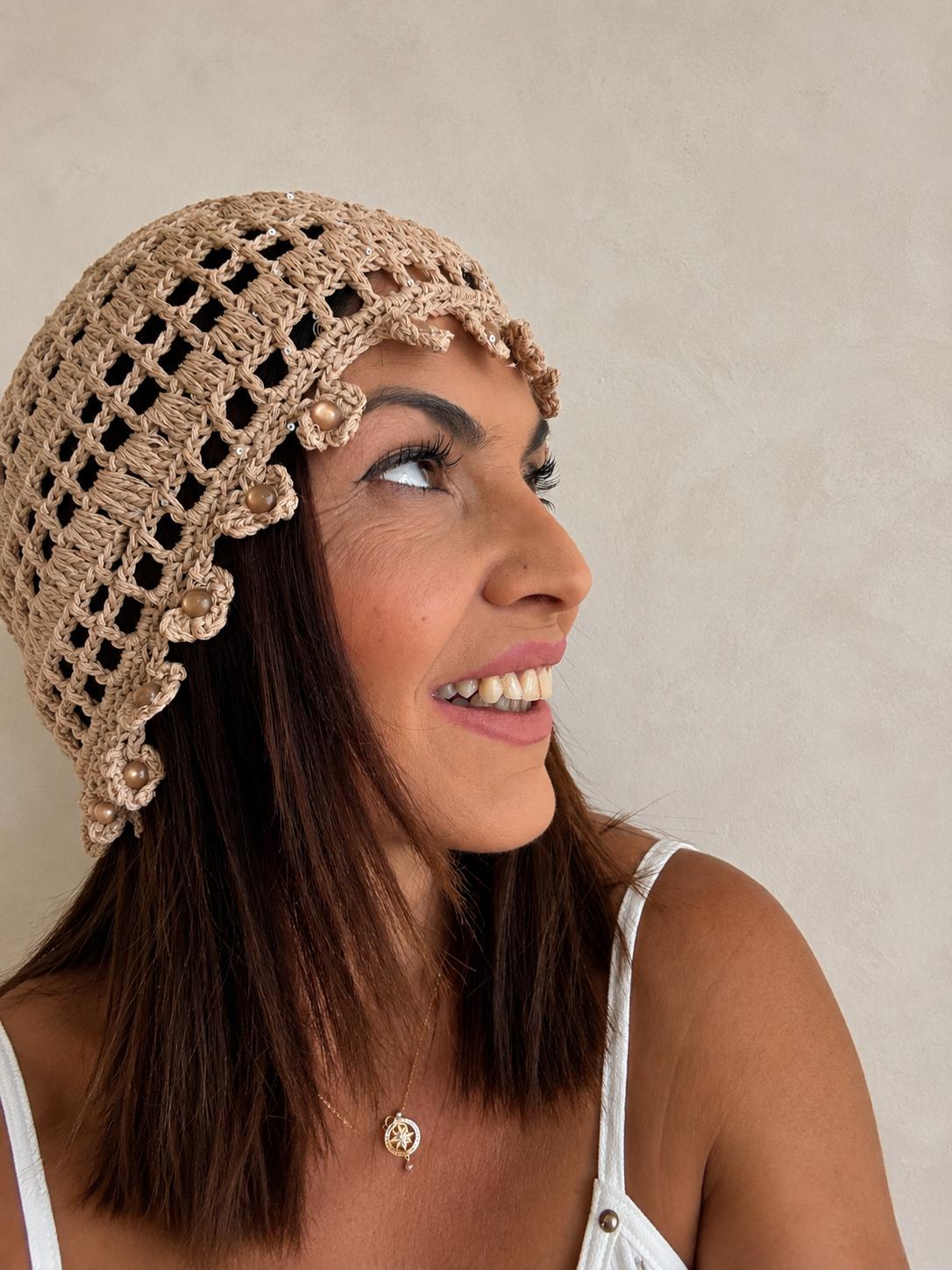 Gorro Crochet Calado