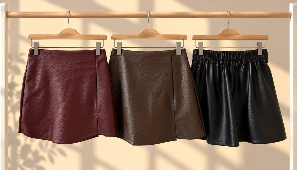 Falda Pantalón Polipiel