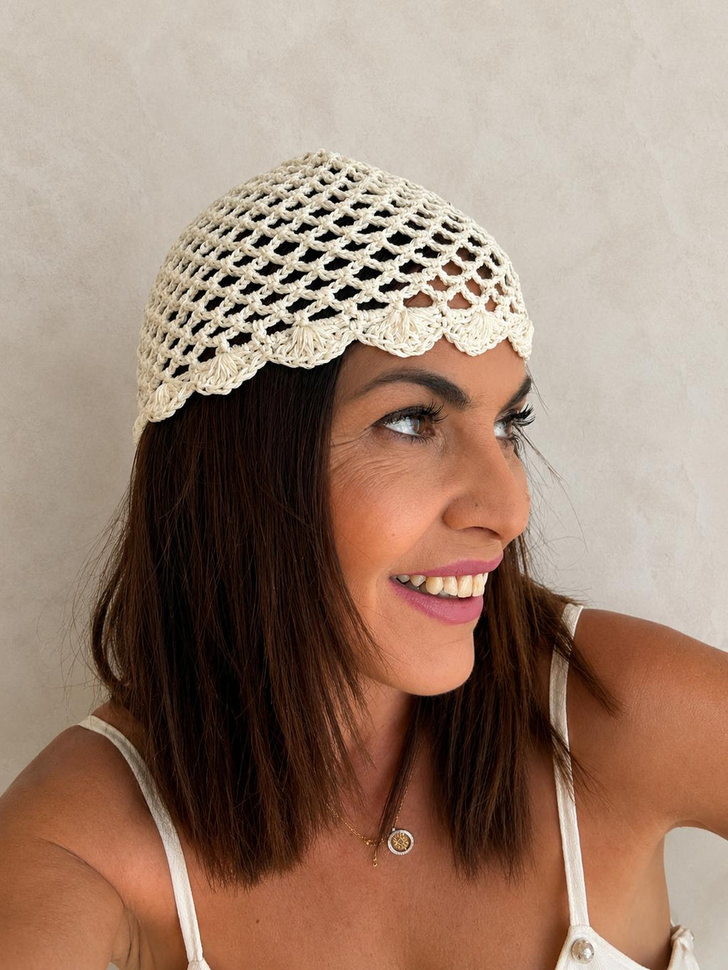 Gorro Crochet Calado