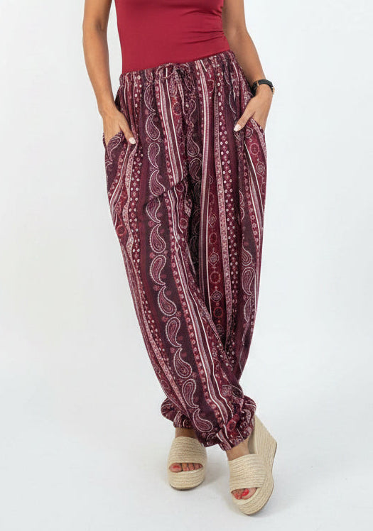 Pantalón Harem Paisley