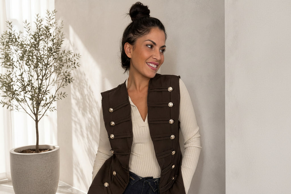 Chaleco Retro Military