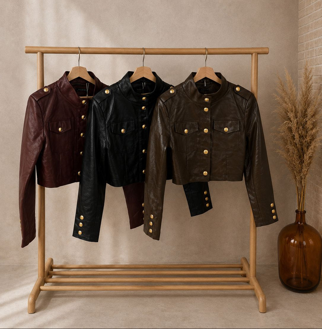 Conjunto Leather Military