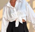 Camisa Satén Floral