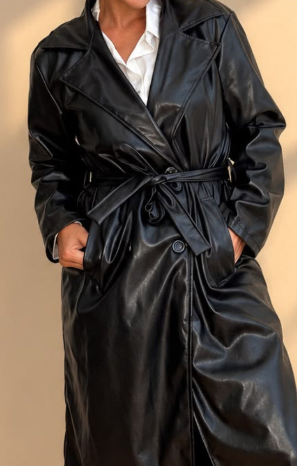 TRENCH ECO PIEL