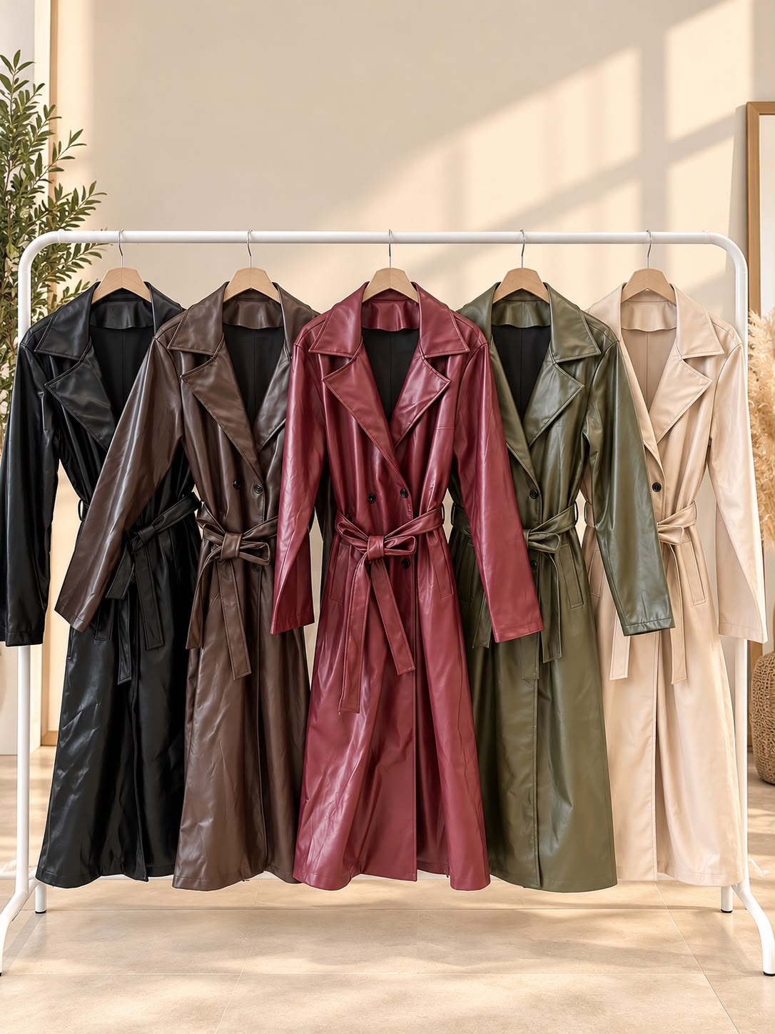 TRENCH ECO PIEL