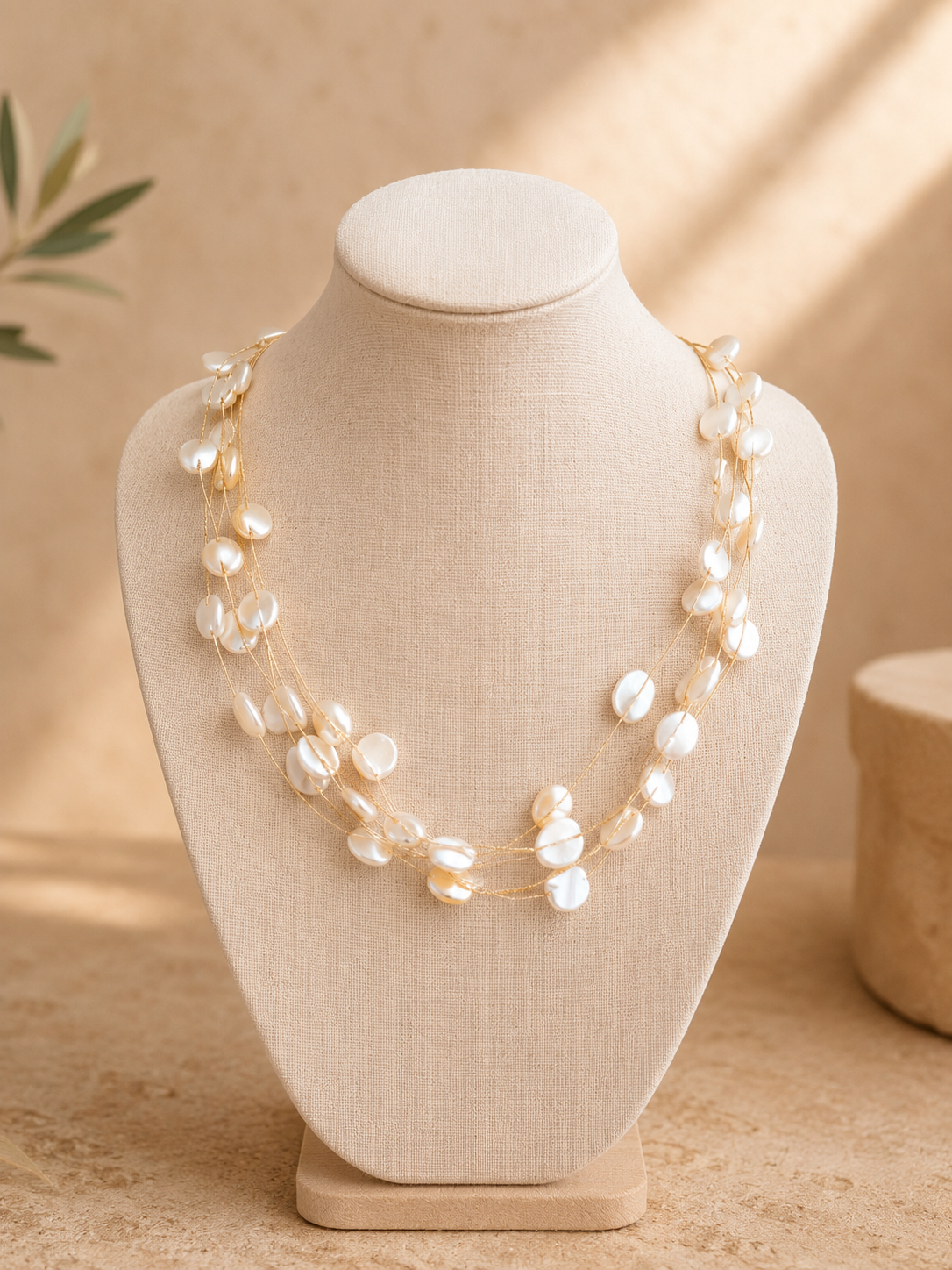 Collar de Perlas Barrocas